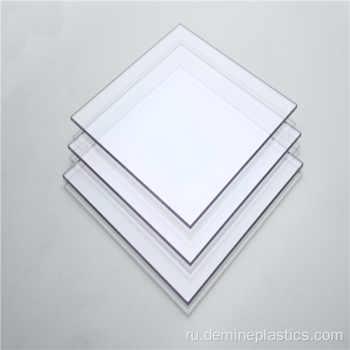 Пластиковые межкомнатные двери из поликарбоната Solid Clear Panel